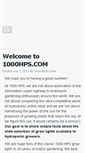 Mobile Screenshot of 1000hps.com